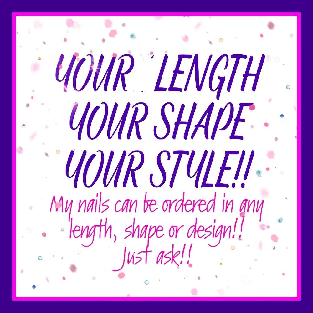 NAILS 💅 JUST THE WAY YOU WANT!!